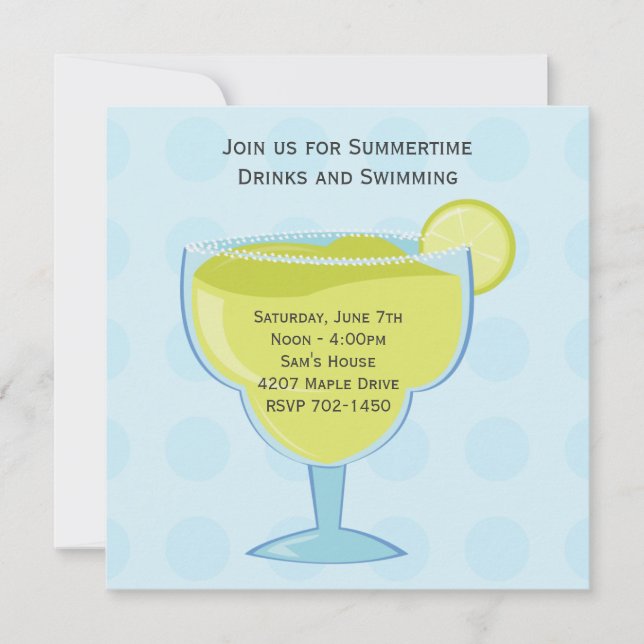 Summer Party Invitation (Front)