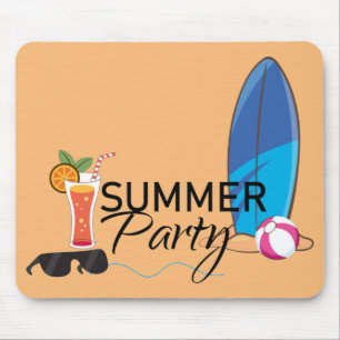 Summer Party Mouse Mat