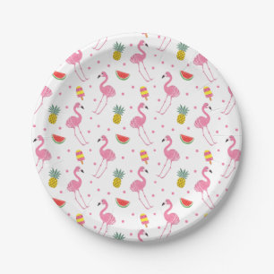 Summer Party Paper Plate