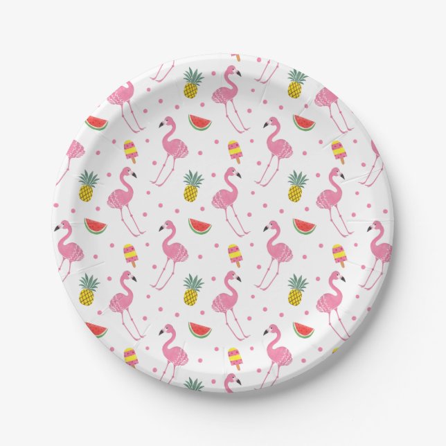 Summer Party Paper Plate (Front)