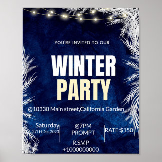 summer party poster