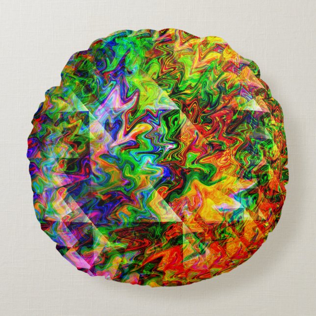 Summer Partyin'....... Round Cushion (Front)