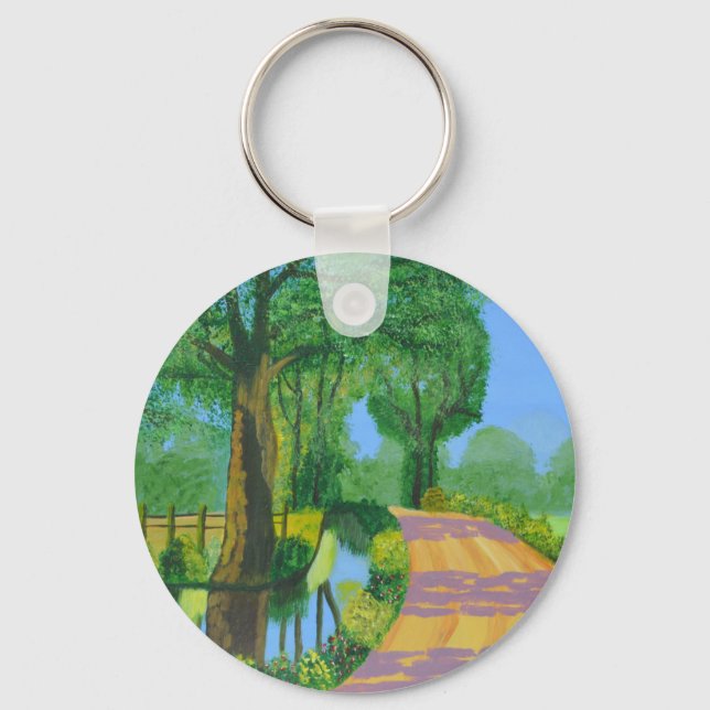 Summer Path Key Ring (Front)