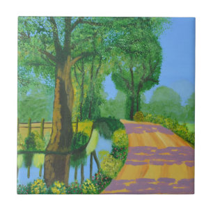 Summer Path Tile