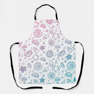 Summer pattern apron