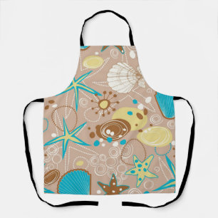 Summer pattern apron