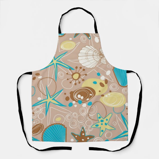 Summer pattern apron (Front)