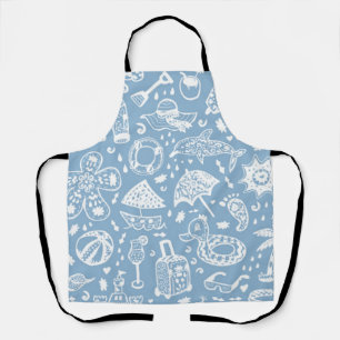 Summer pattern apron