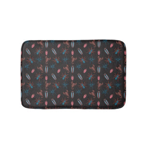Summer Pattern Bath Mat