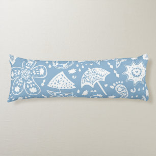Summer pattern body cushion