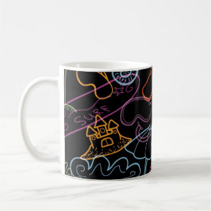 Summer pattern coffee mug