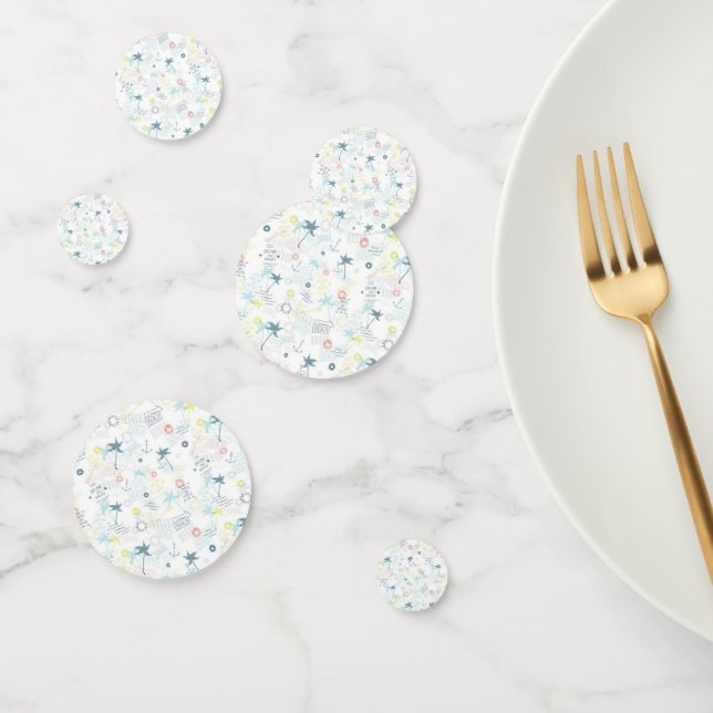 Summer pattern confetti (Group)