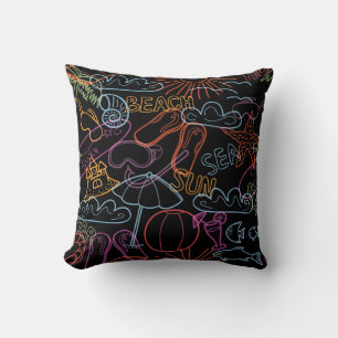 Summer pattern cushion