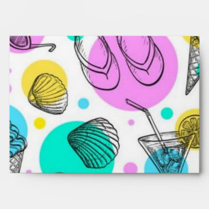 Summer pattern envelope