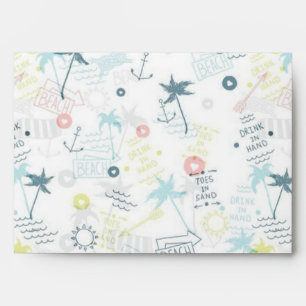 Summer pattern envelope