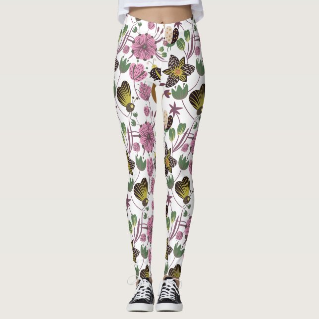 Summer Pattern Leggings (Front)