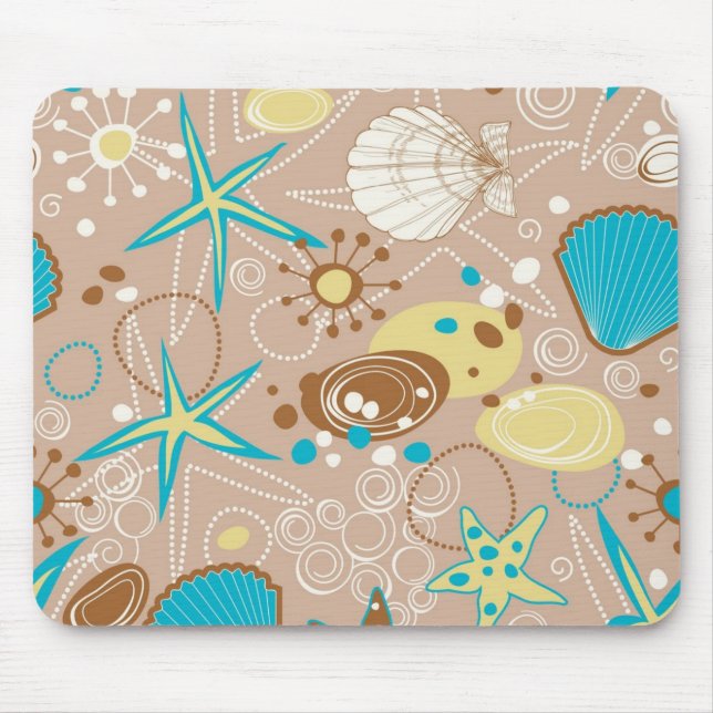 Summer pattern mouse mat (Front)