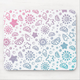 Summer pattern mouse mat