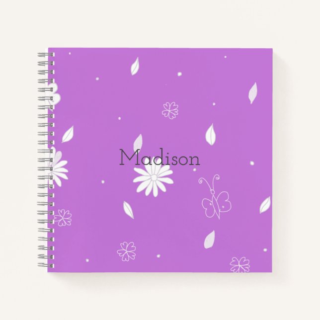 Summer Pattern Notebook (Front)