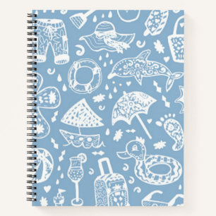 Summer pattern notebook