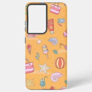 Summer pattern samsung galaxy case