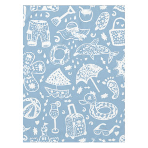 Summer pattern tablecloth
