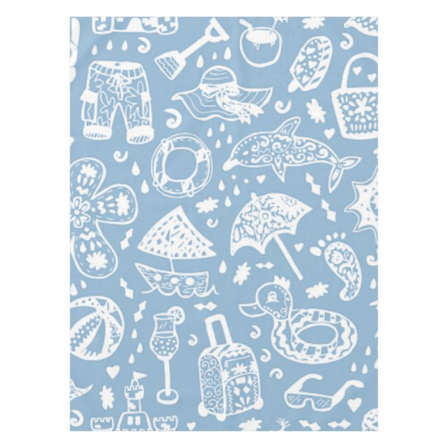 Summer pattern tablecloth (Front)