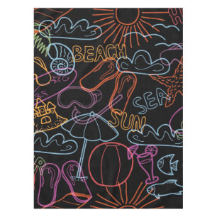 Summer pattern tablecloth