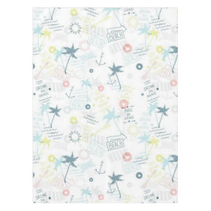 Summer pattern tablecloth