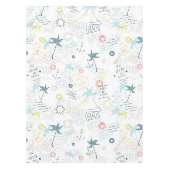 Summer pattern tablecloth (Front)