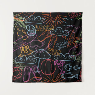 Summer pattern tapestry