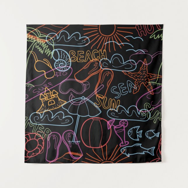 Summer pattern tapestry (Front)