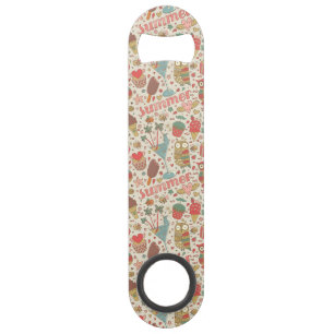 Summer Pattern With Ice Cream