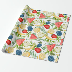 Summer Pattern Wrapping Paper
