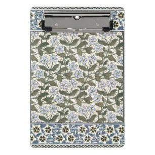 Summer Periwinkle Flower Pretty Elegant Floral Mini Clipboard