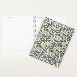 Summer Periwinkle Flower Pretty Elegant Floral Planner