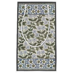 Summer Periwinkle Flower Pretty Elegant Floral Small Gift Bag