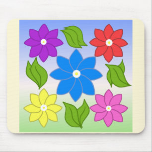 Summer Petals Mouse Mat