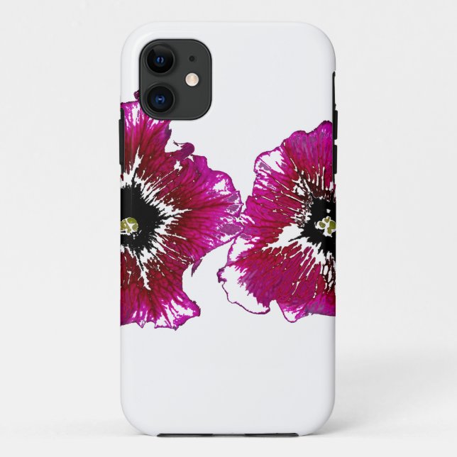 Summer Petunias Case-Mate iPhone Case (Back)