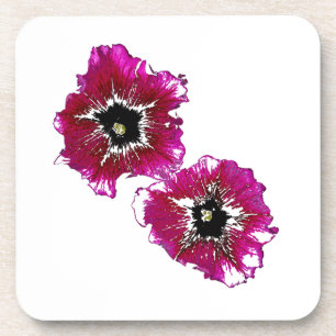 Summer Petunias Coaster