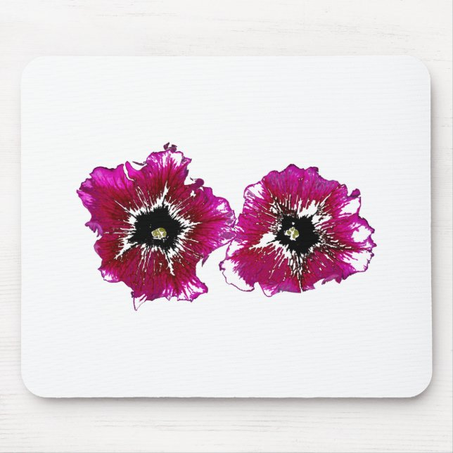 Summer Petunias Mouse Mat (Front)