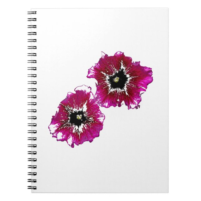 Summer Petunias Notebook (Front)