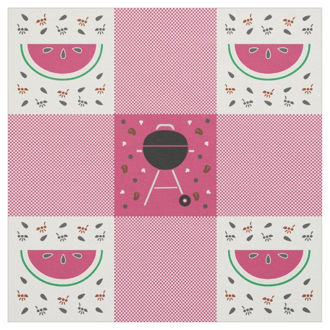 Summer Picnic Fabric (Swatch)