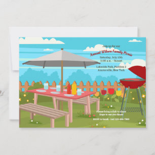 Summer Picnic Invitation