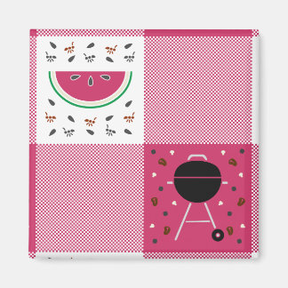 Summer Picnic Magnet