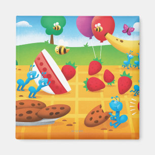 Summer Picnic Magnet