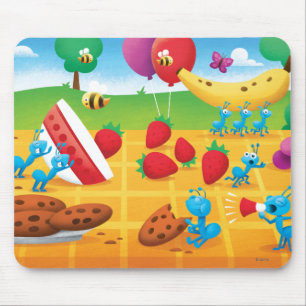 Summer Picnic Mouse Mat