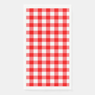Summer Picnic Reg Gingham Buffalo Paper Napkin
