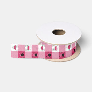 Summer Picnic Ribbon Satin Ribbon