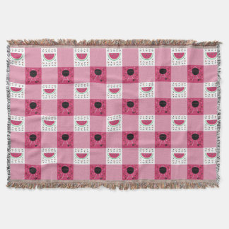 Summer Picnic Throw Blanket